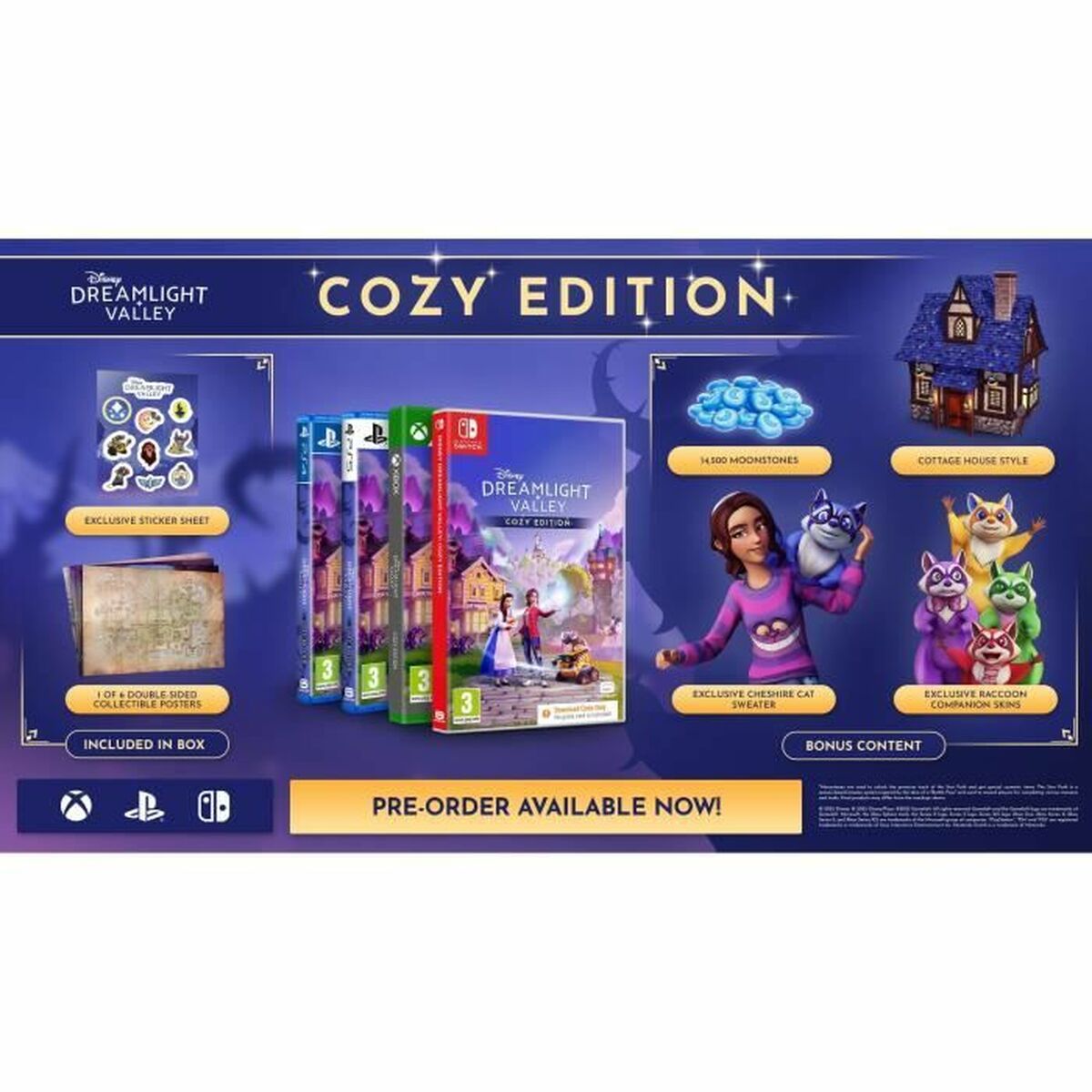 TV-spel för Switch Disney Dreamlight Valley - Cozy Edition (FR) Nedladdningskod - 2