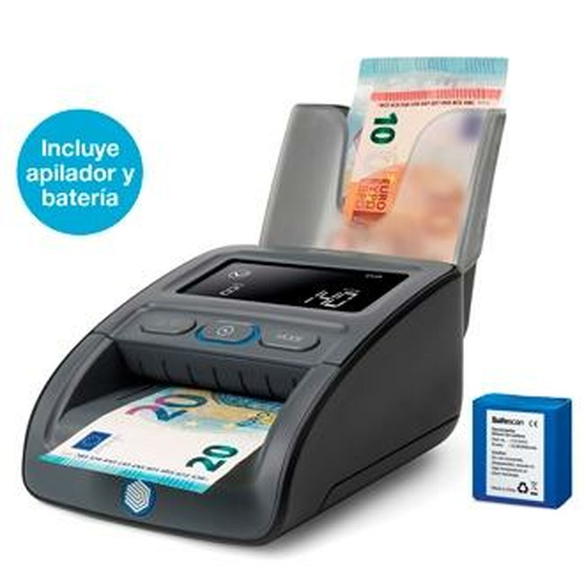 Sedelkontroll Safescan 155- S Svart - 2