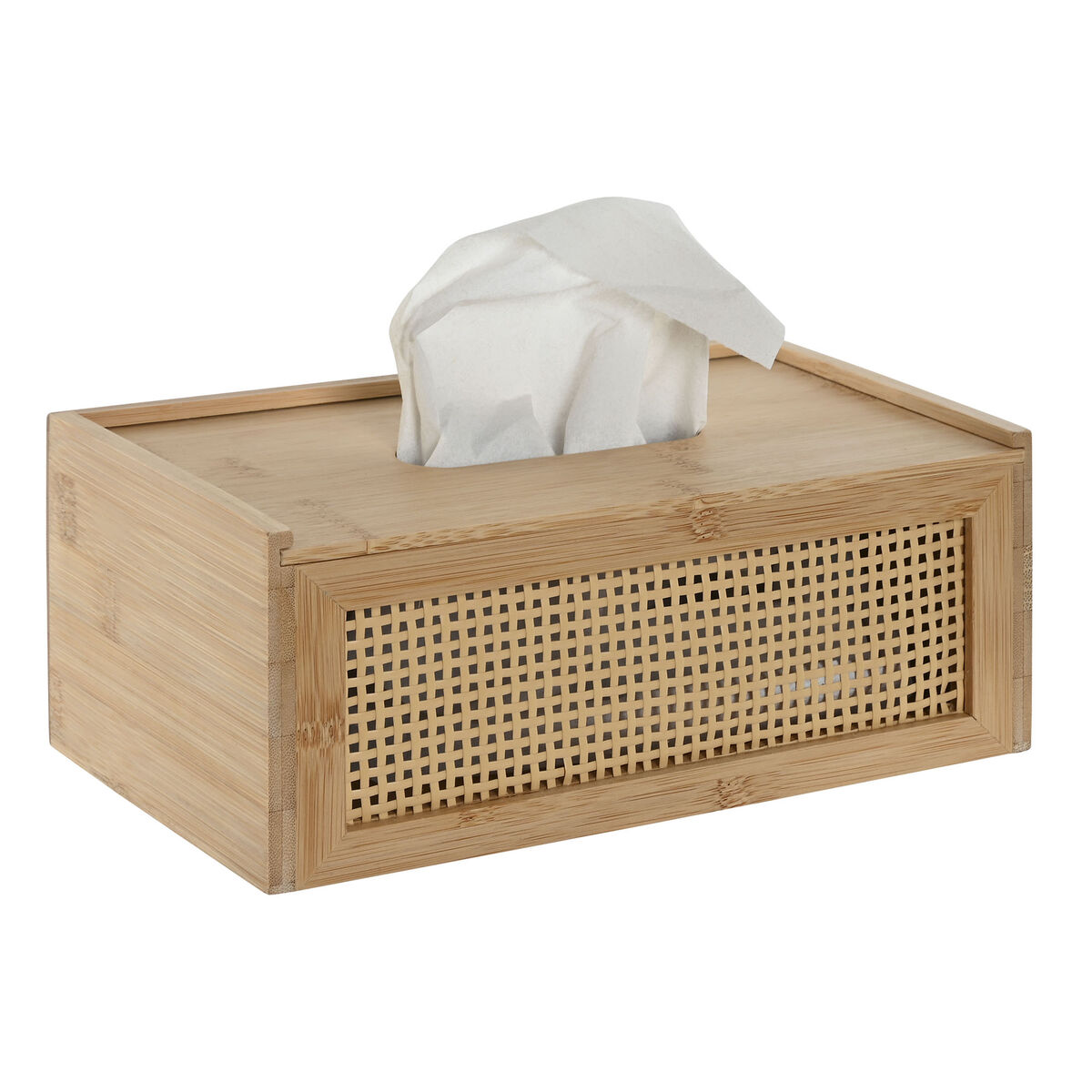 Ask för näsdukar eller scarfar Home ESPRIT Bambu Rattan 25 x 13 x 10 cm - 3