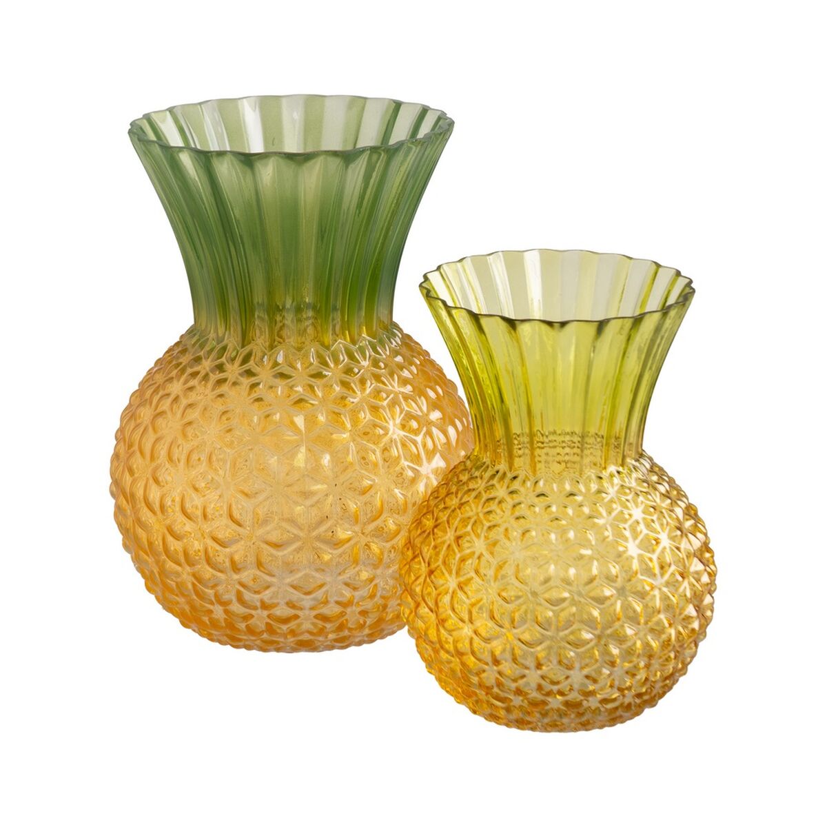 Vas Gul Grön Glas - 2