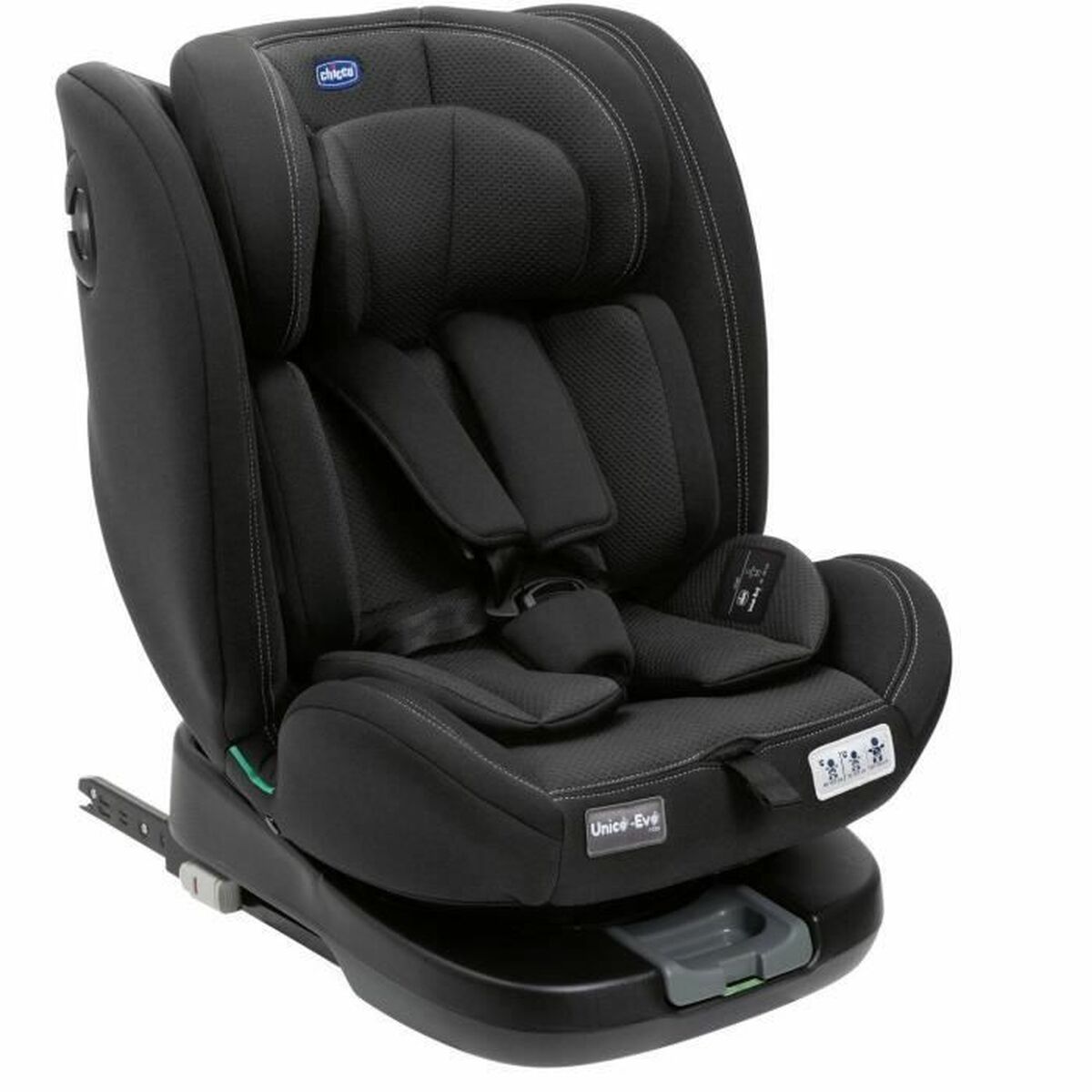Bilstol Chicco EVO I-SIZE Svart ECE R129/04 - 5
