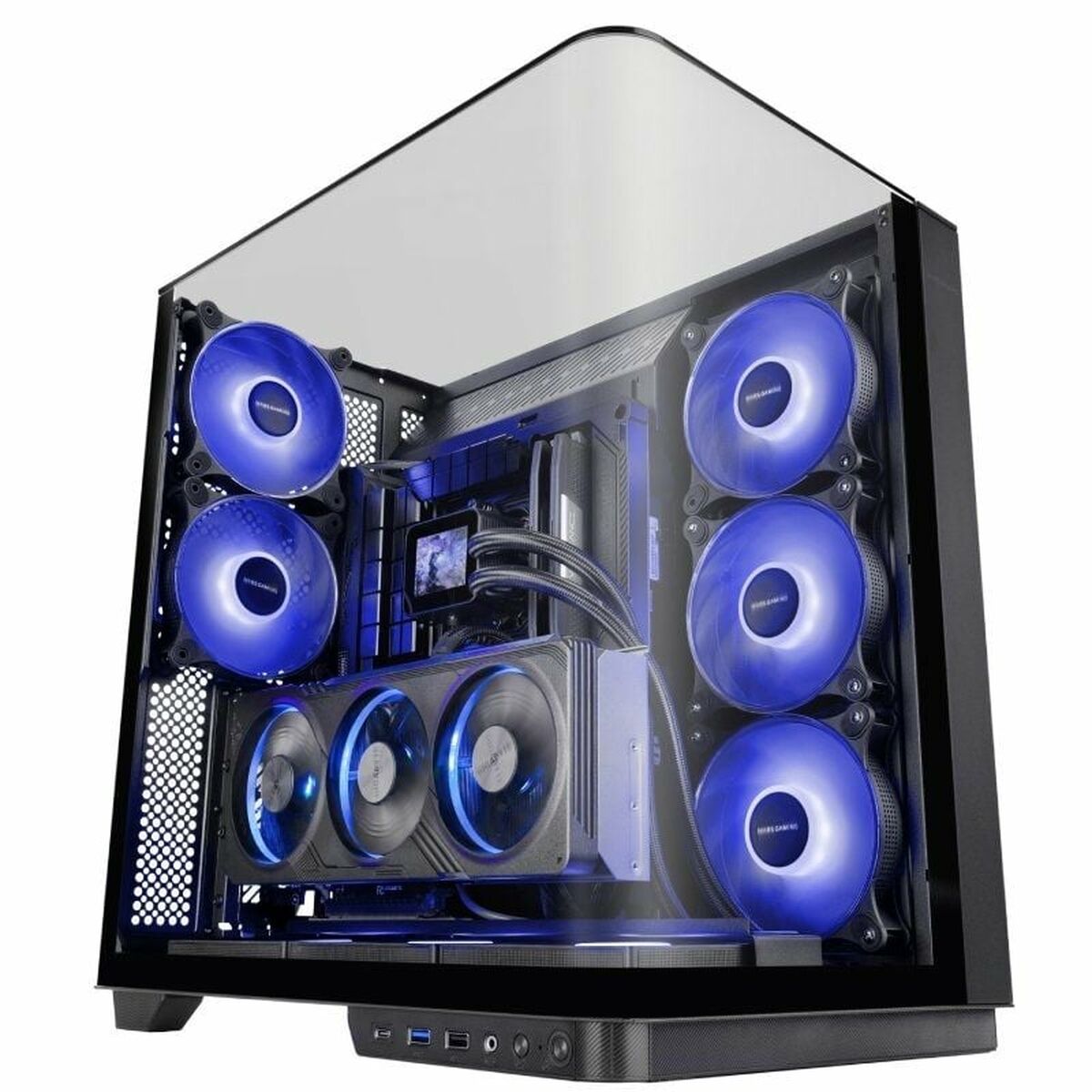 ATX Semitorn Mars Gaming MCINFINIO Svart - 2