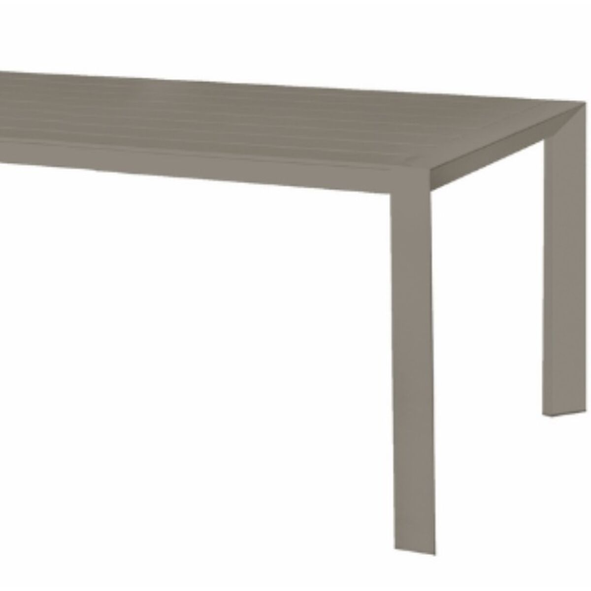 Matsalsbord Io Aluminium 280 x 100 x 75 cm - 2