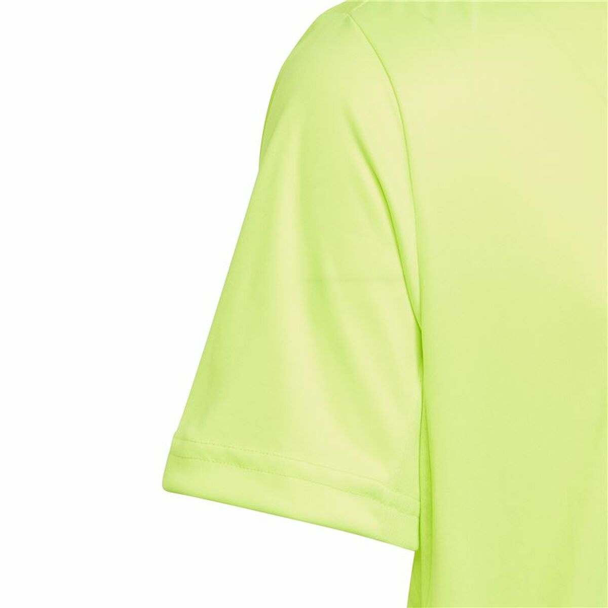 Barn T-shirt med kortärm Adidas U Tr-Es Logo Gul - 4