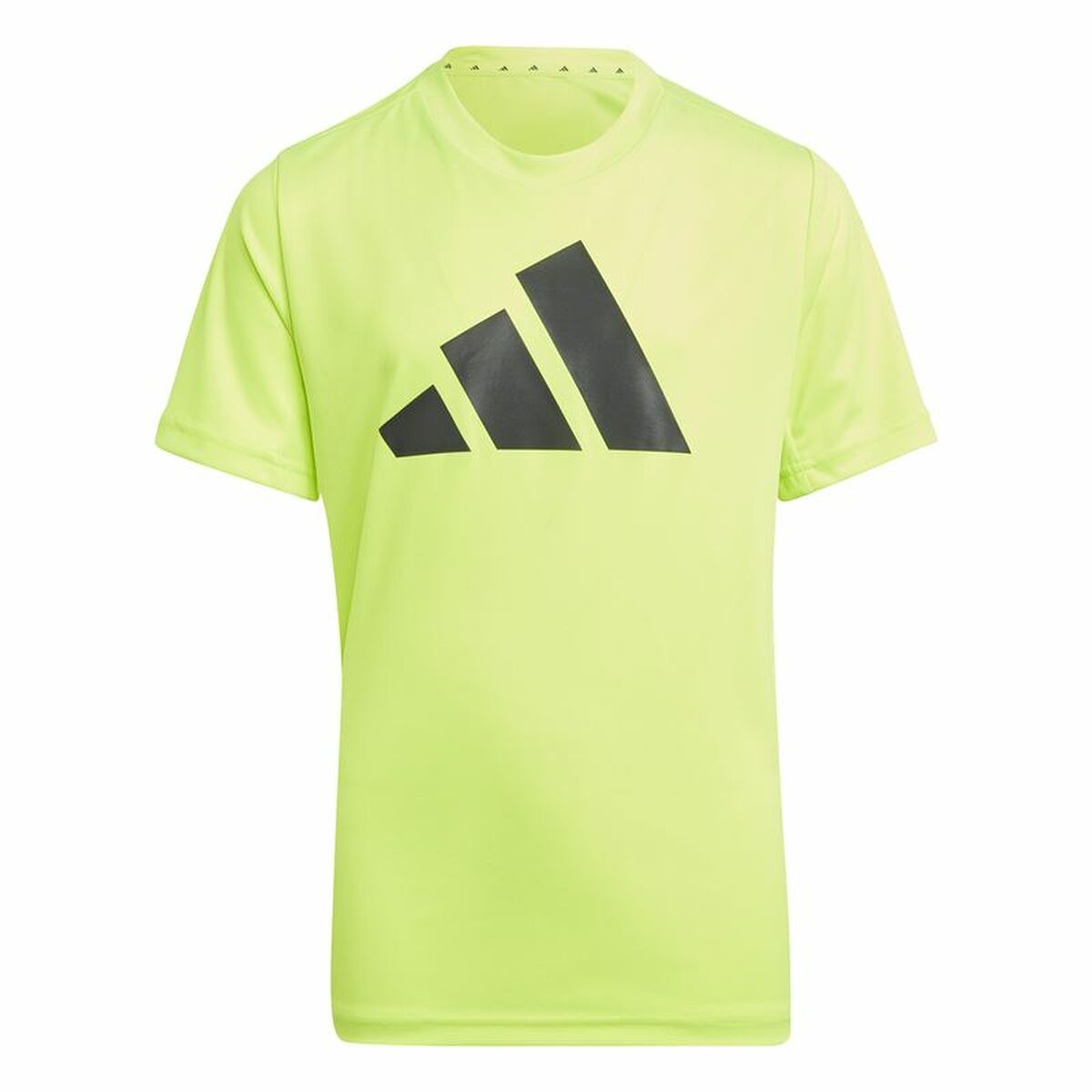 Barn T-shirt med kortärm Adidas U Tr-Es Logo Gul