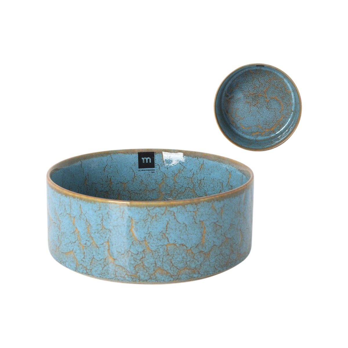Skål La Mediterránea Scratch blue 20,6 x 7,8 cm (8 antal) - 3