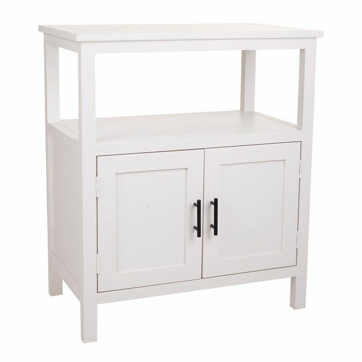 Skänk Alexandra House Living Vit furuträ Trä MDF 80 x 40 x 68 cm