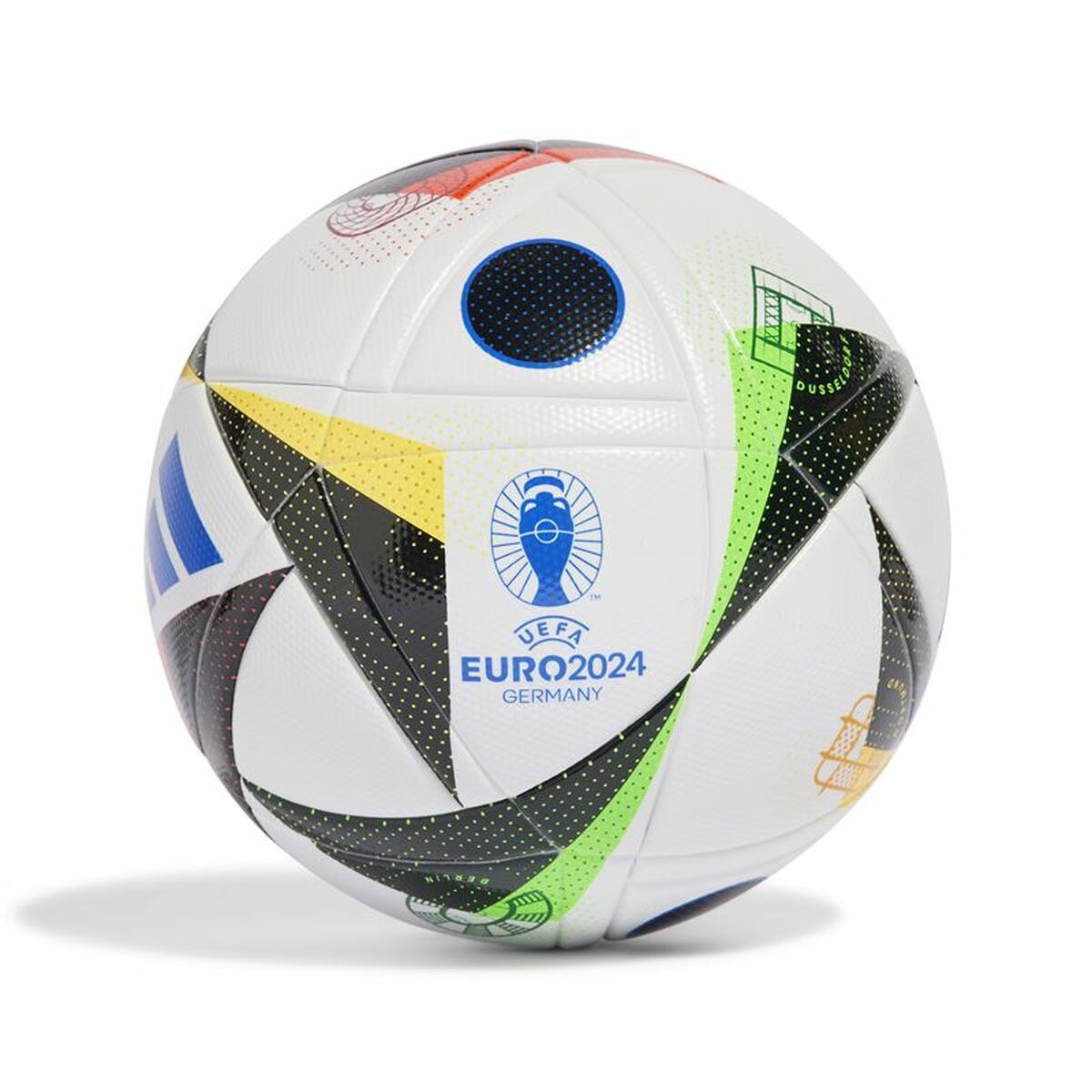 Fotboll Adidas Euro24 Lge Box Vit Storlek 5 - 2