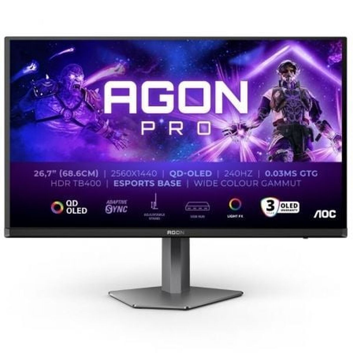 Monitor Gaming AOC AG276QZD2 Wide Quad HD 27" - 2
