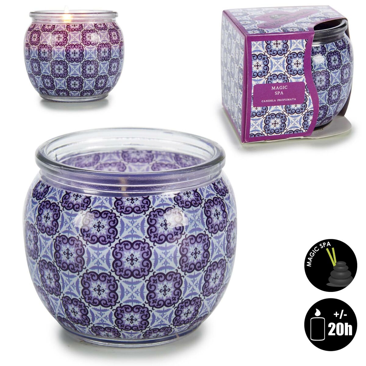 Doftljus Acorde Spa (12 antal) - 2