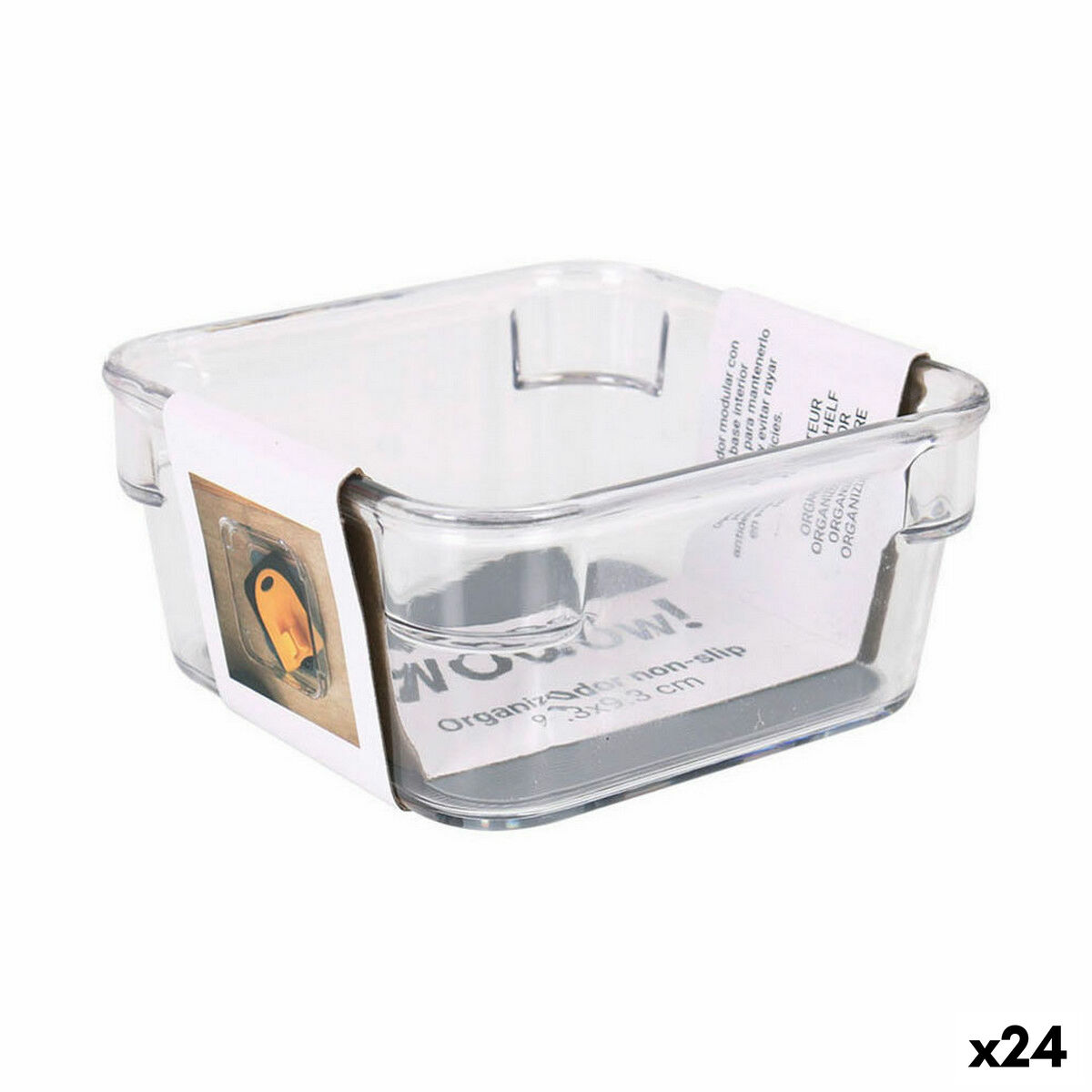 Lådorganiserare 9,3 x 9,3 cm 9,3 x 9,3 x 4,8 cm (24 antal)