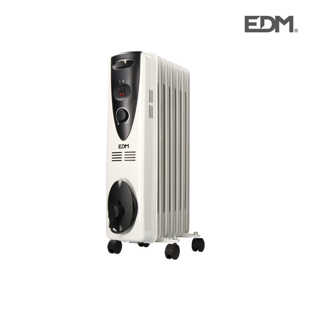 Oljeelement (7 ribbor) EDM 07121 Vit 1500 W - 3
