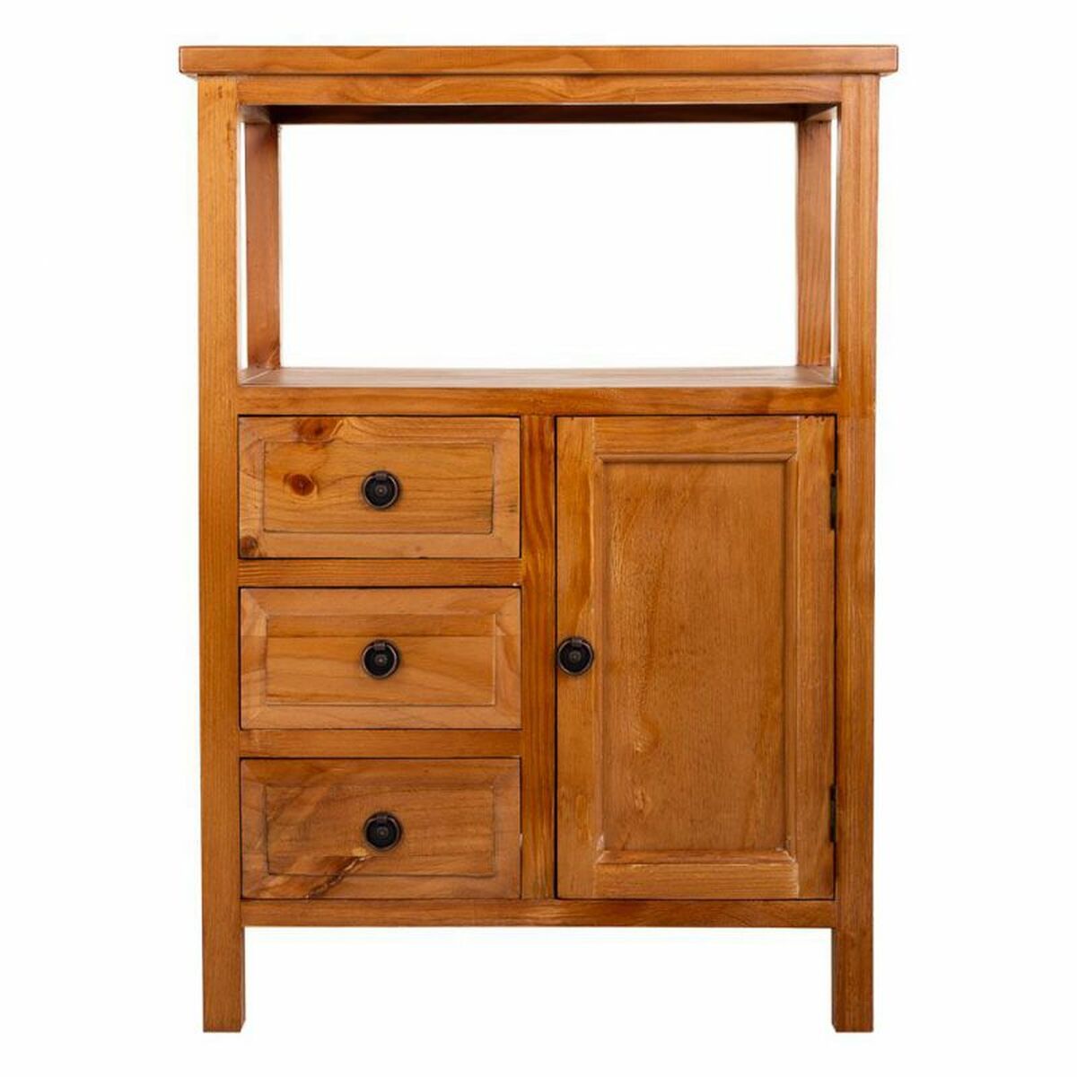 Skänk Alexandra House Living Brun furuträ Trä MDF 90 x 37 x 64 cm - 2