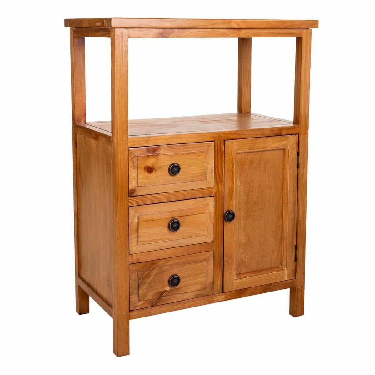 Skänk Alexandra House Living Brun furuträ Trä MDF 90 x 37 x 64 cm
