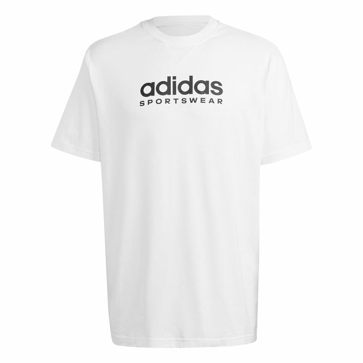 T-shirt med kortärm Adidas Vit