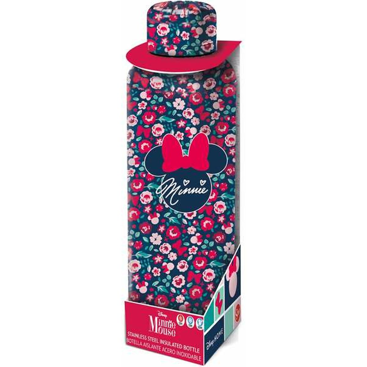 Vattenflaska Minnie Mouse Rosa 515 ml - 2