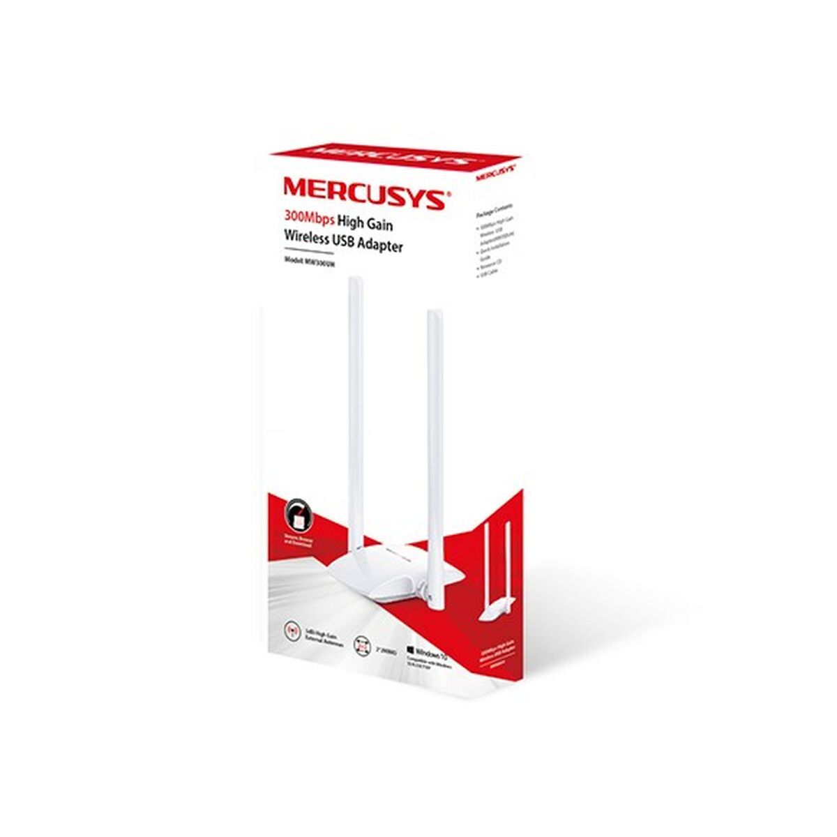 Adapter Wifi Mercusys MW300UH - 2