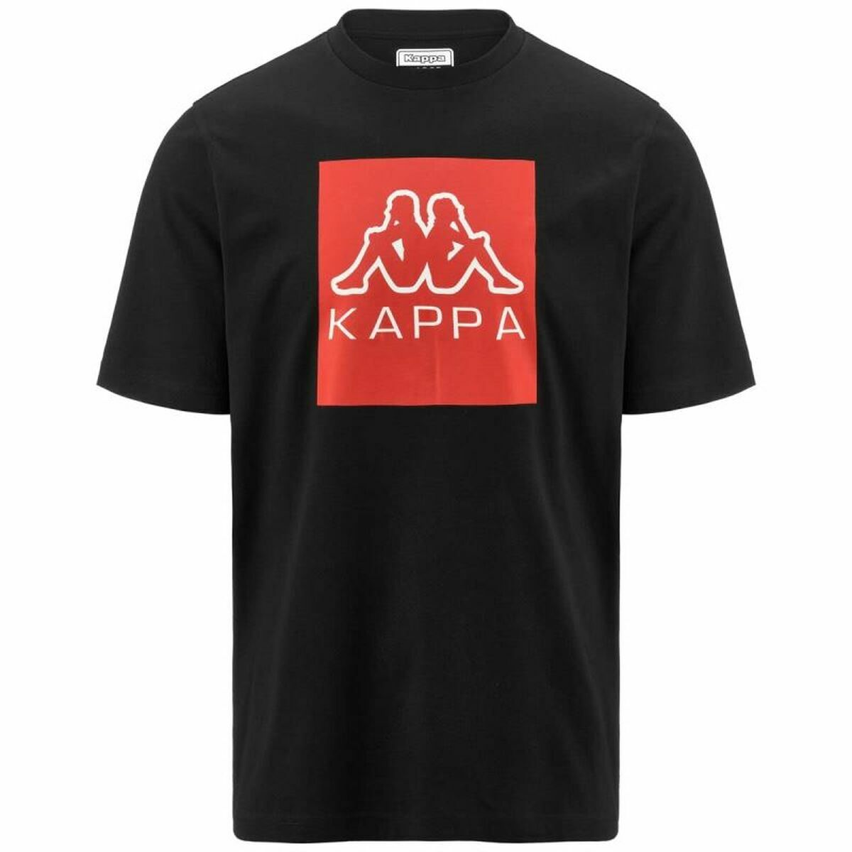 T-shirt med kortärm Herr Kappa Ediz CKD Svart