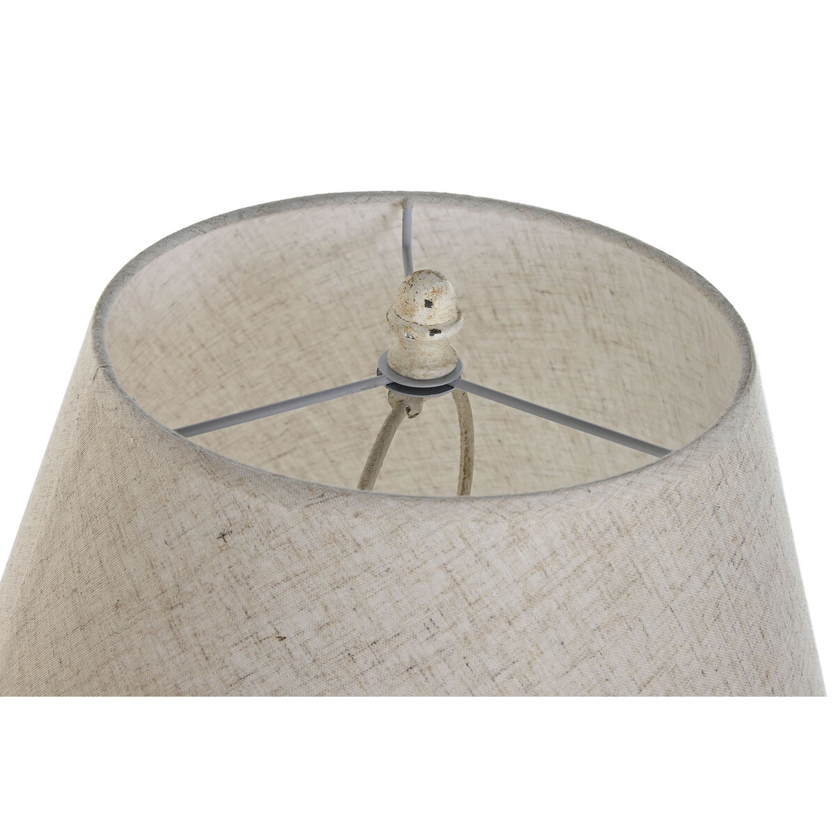 Bordslampa Home ESPRIT Vit Metall 50 W 220 V 40 x 40 x 81 cm - 2