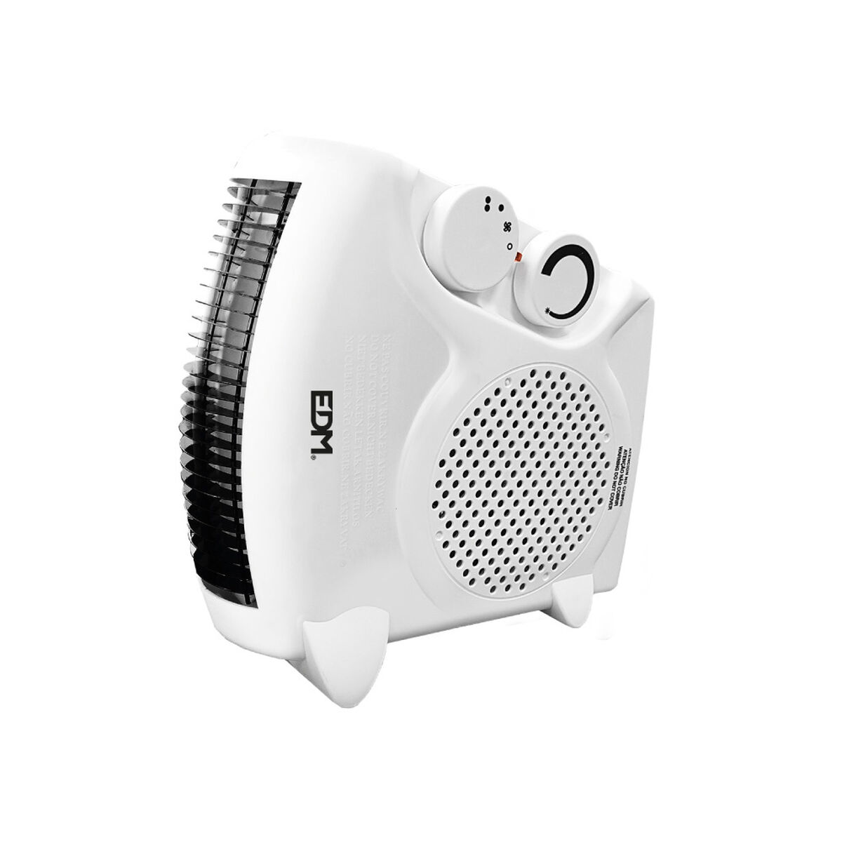 Värmeelement EDM 07205 Vit 1000 - 2000 W Kompakt - 3