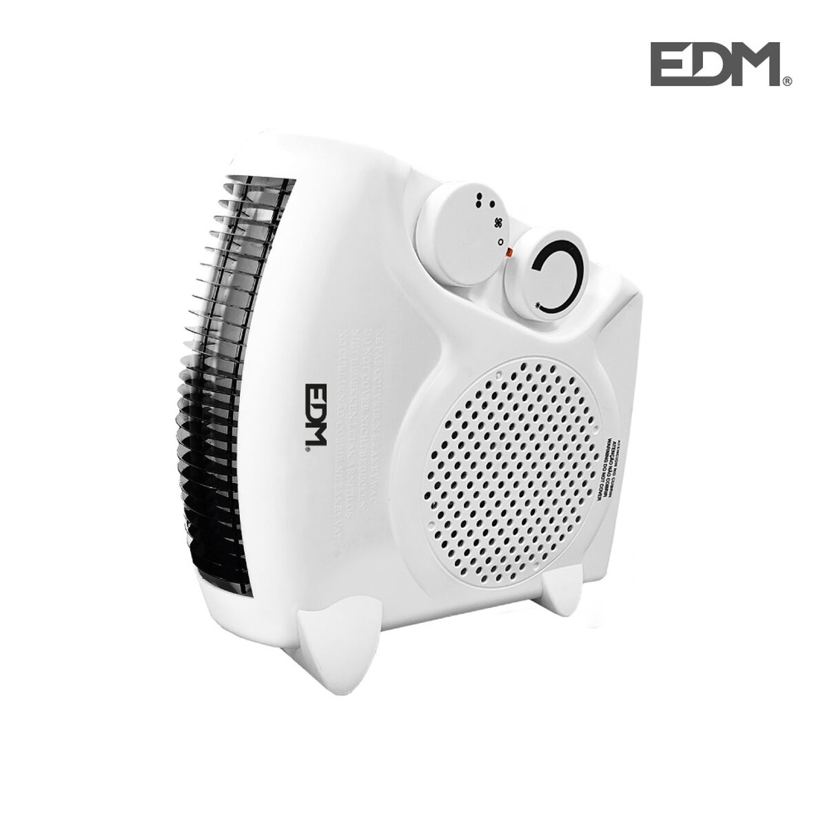 Värmeelement EDM 07205 Vit 1000 - 2000 W Kompakt - 2