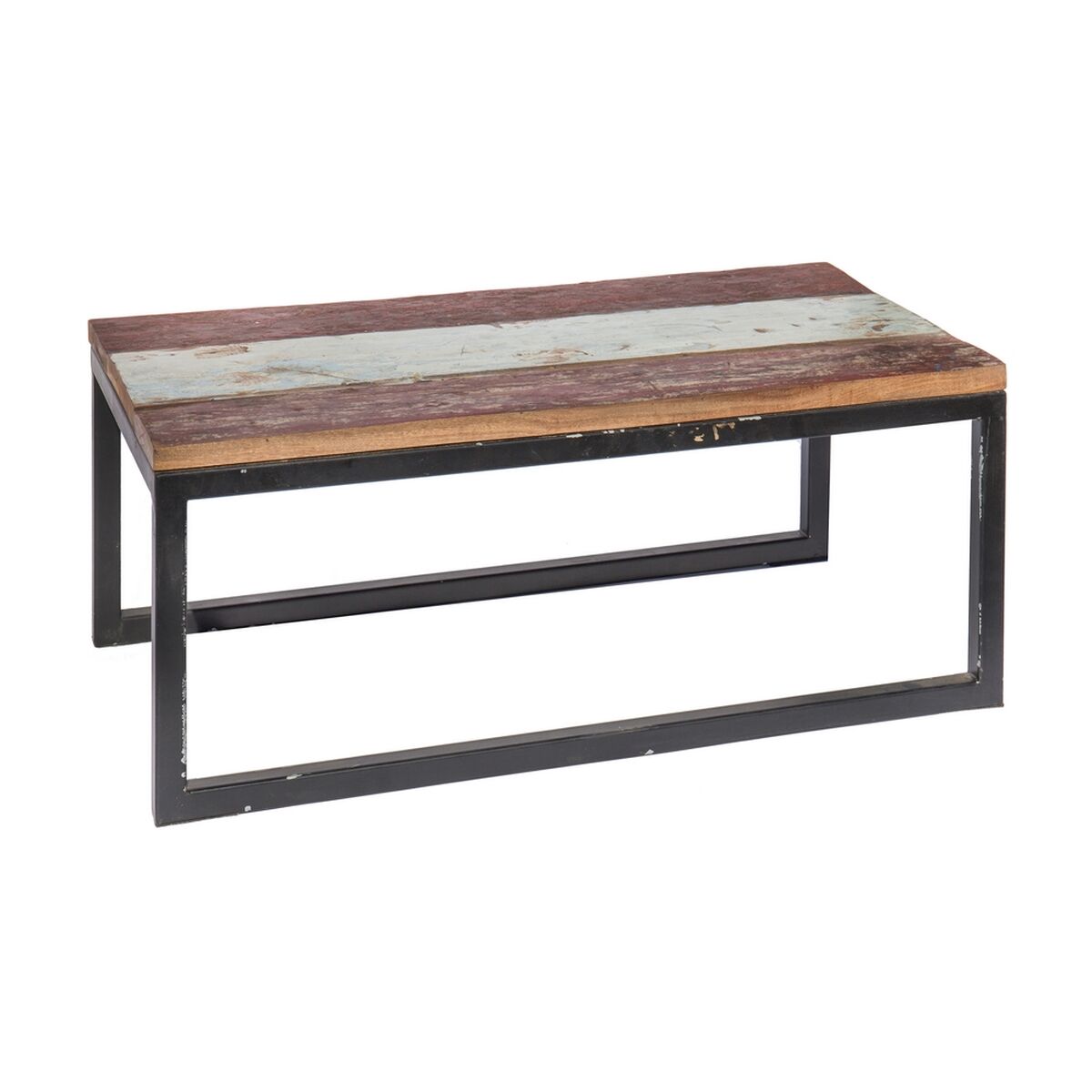 Soffbord Calypso Brun Trä Järn 90 x 50 x 38 cm