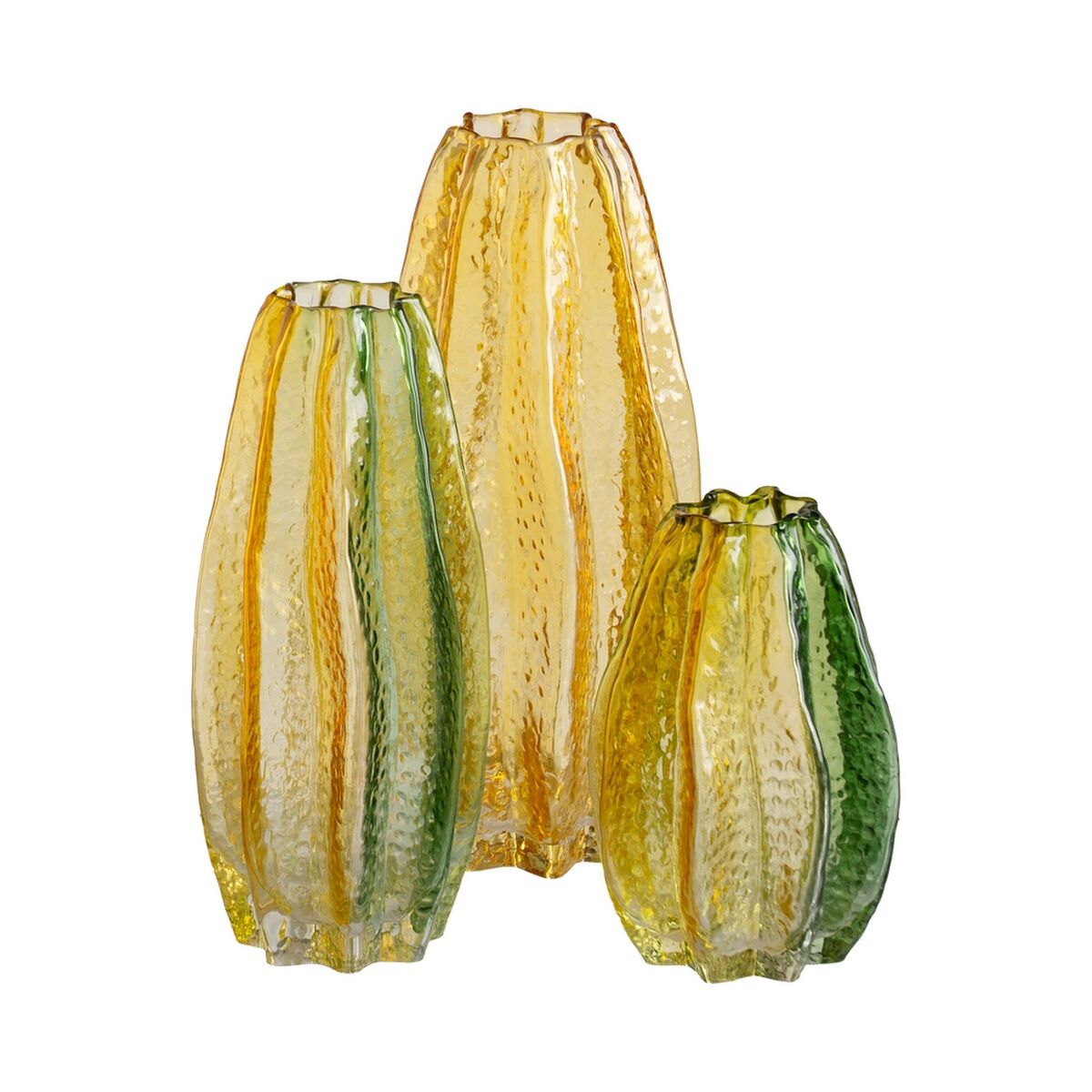 Vas Gul Grön Glas - 2