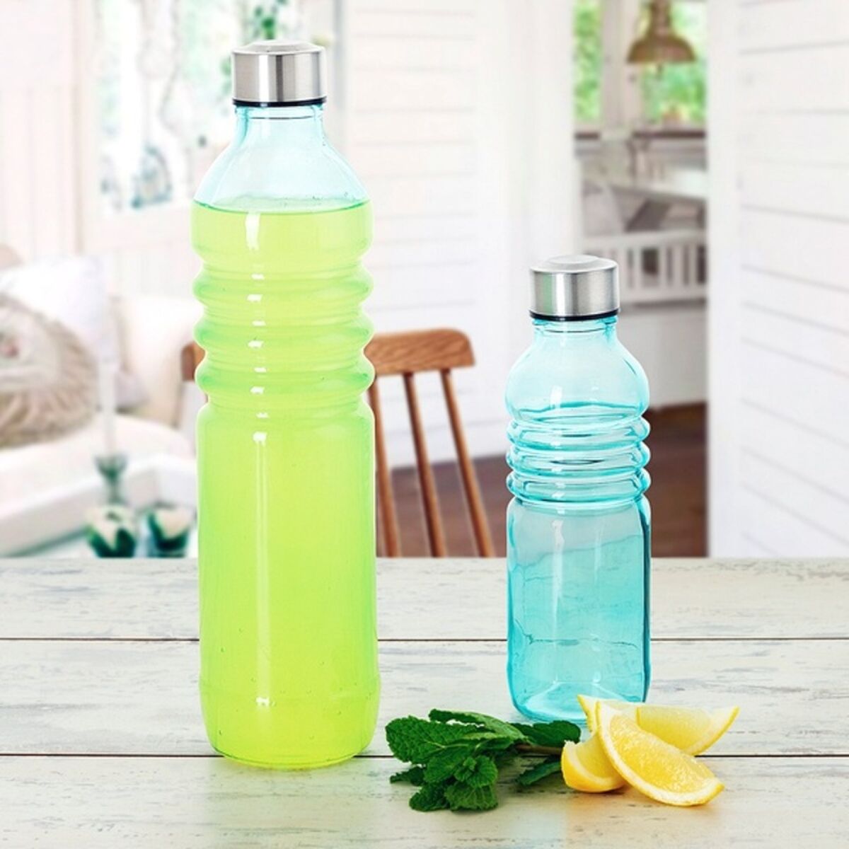 Flaska Quid Fresh Glas 1,25 L - 8