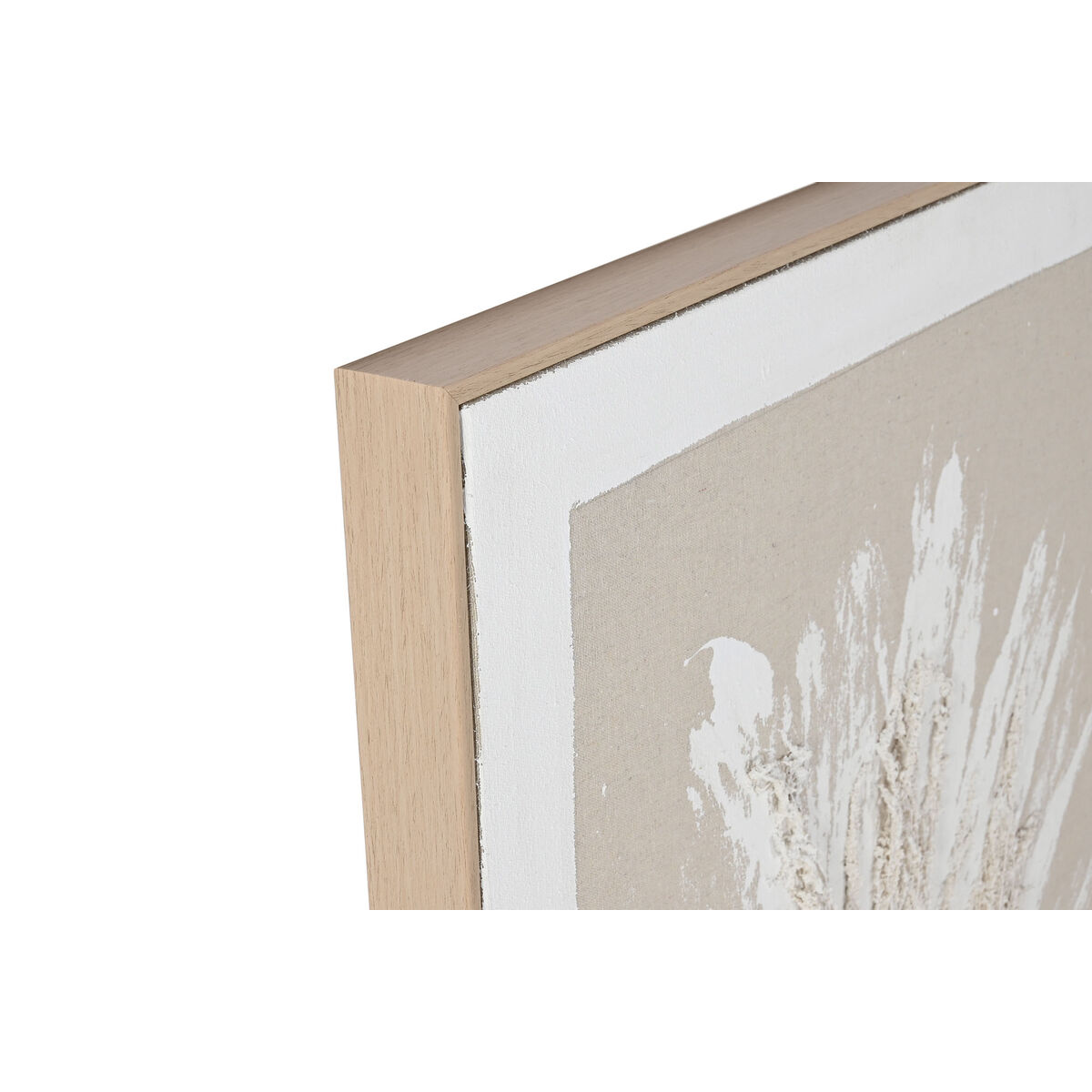 Kanvas Home ESPRIT Vit Beige Vas Traditionell 62 x 4,5 x 122 cm (2 antal) - 2