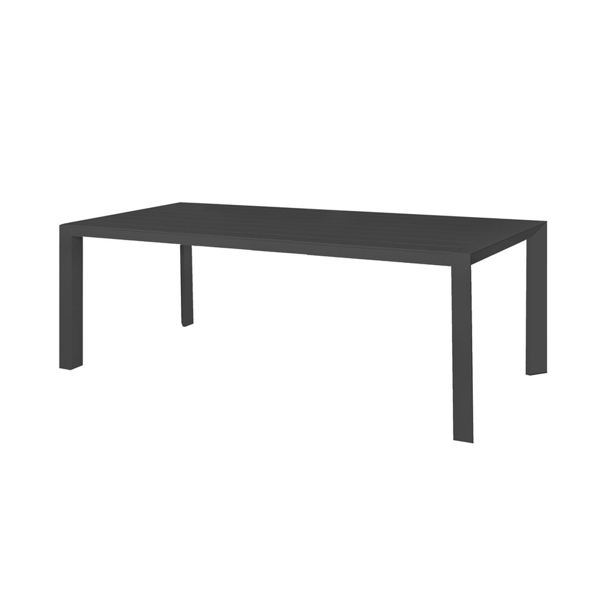 Matsalsbord Io Grafit Aluminium 240 x 100 x 75 cm