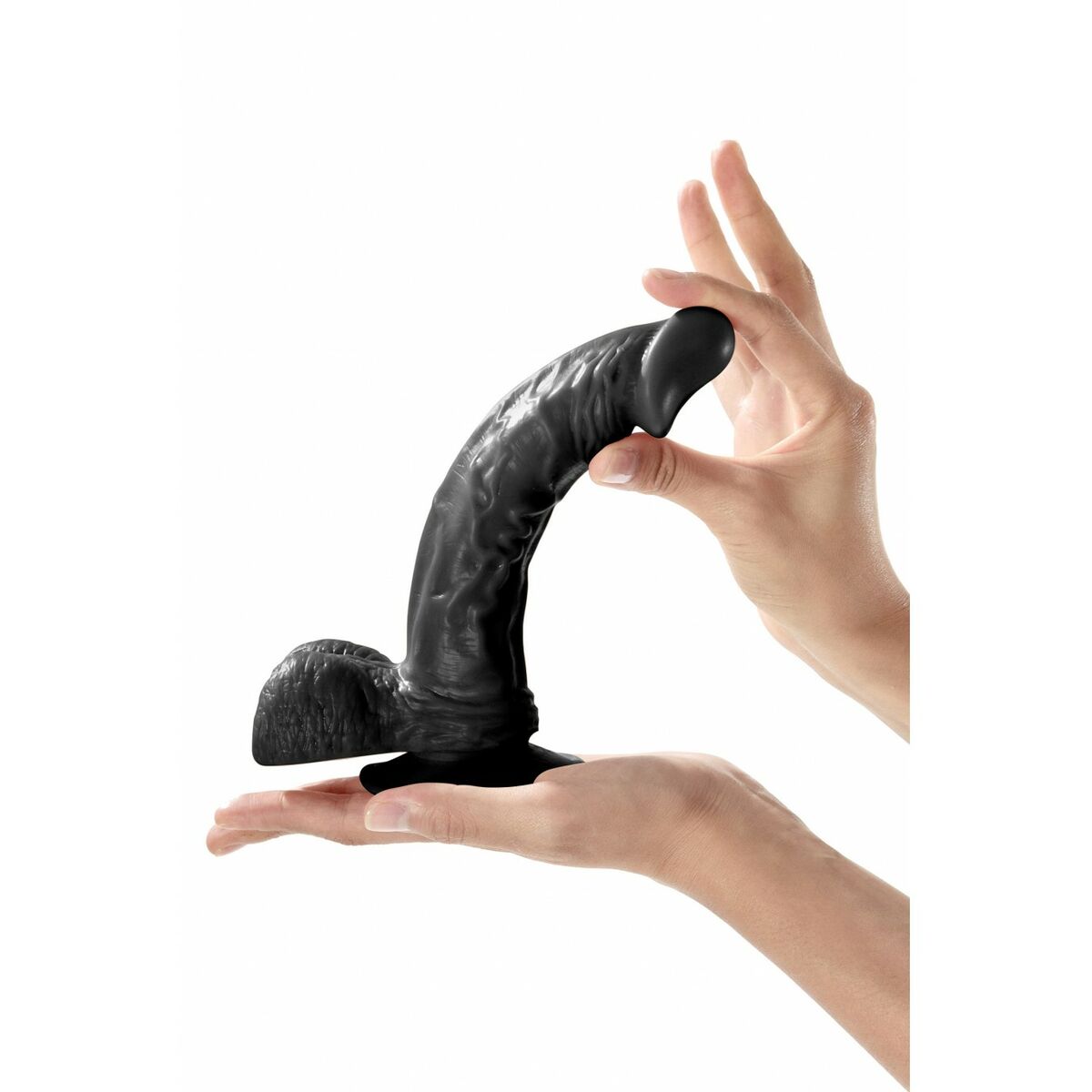 Dildo Real Body Svart - 3