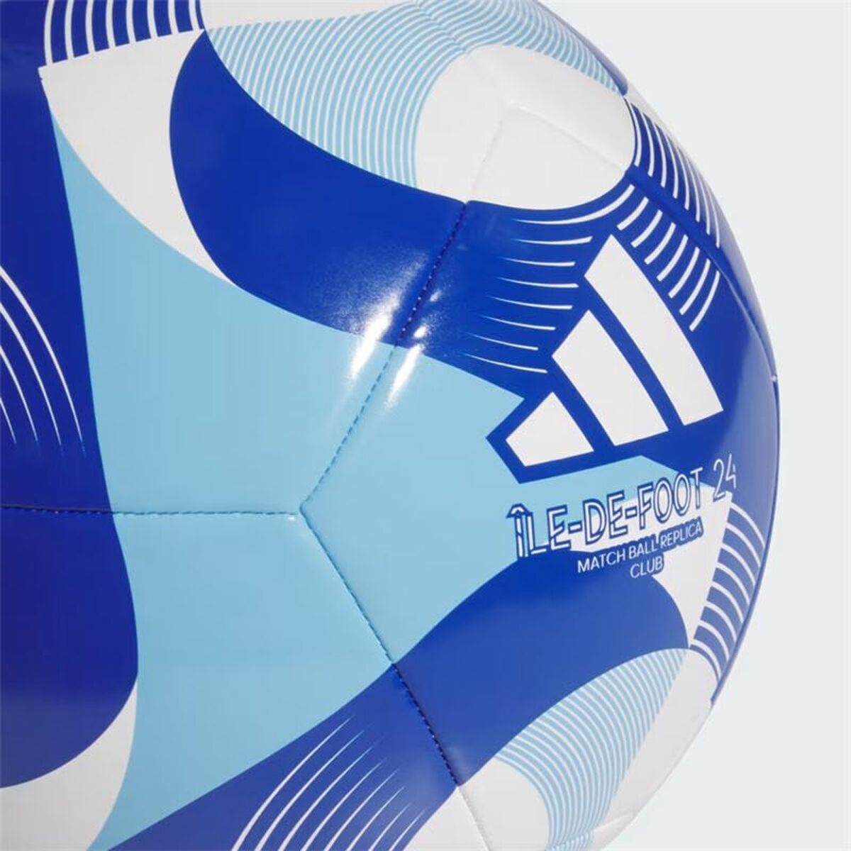 Fotboll Adidas Ile de Foot 24 Club Blå Storlek 5 - 3