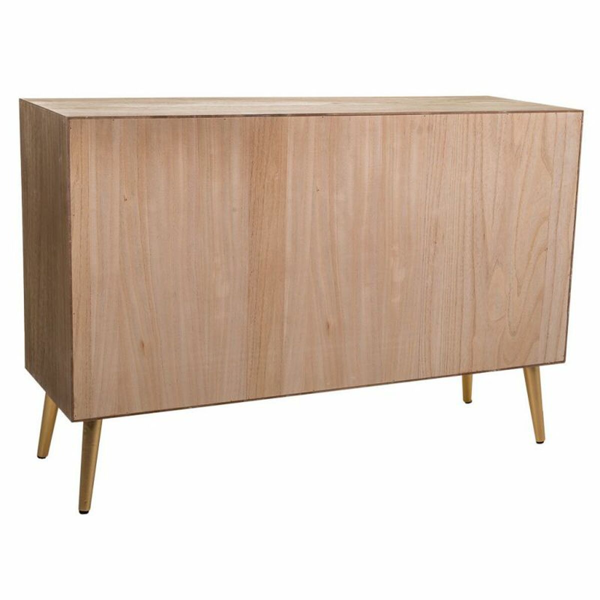 Skänk Alexandra House Living Brun Paulowniaträ 40 x 81 x 120 cm - 6