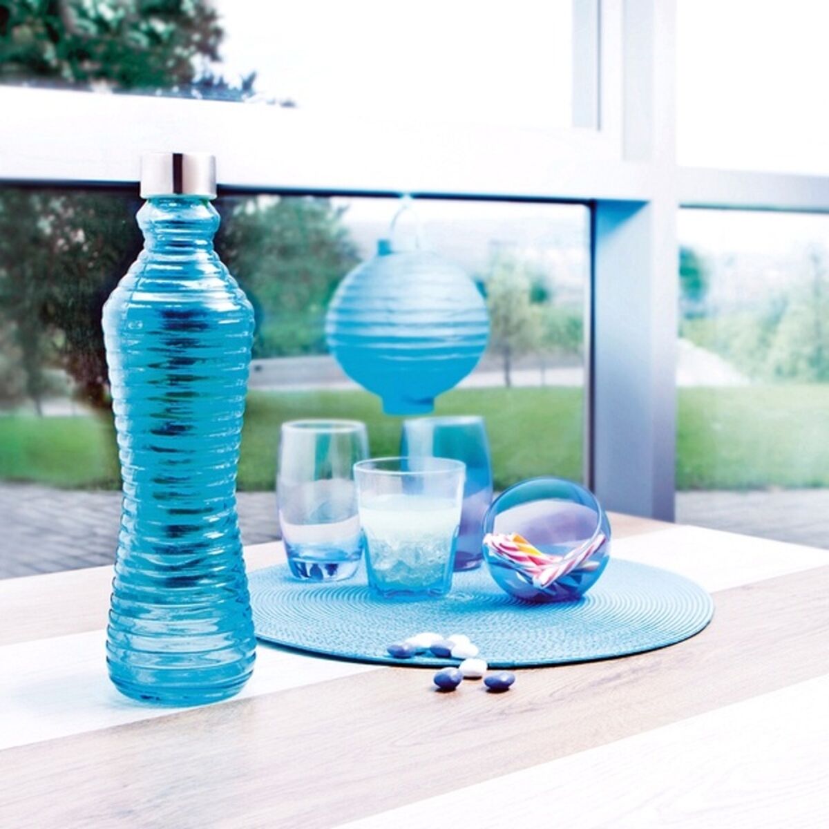 Flaska Quid Line Glas 1 L - 6