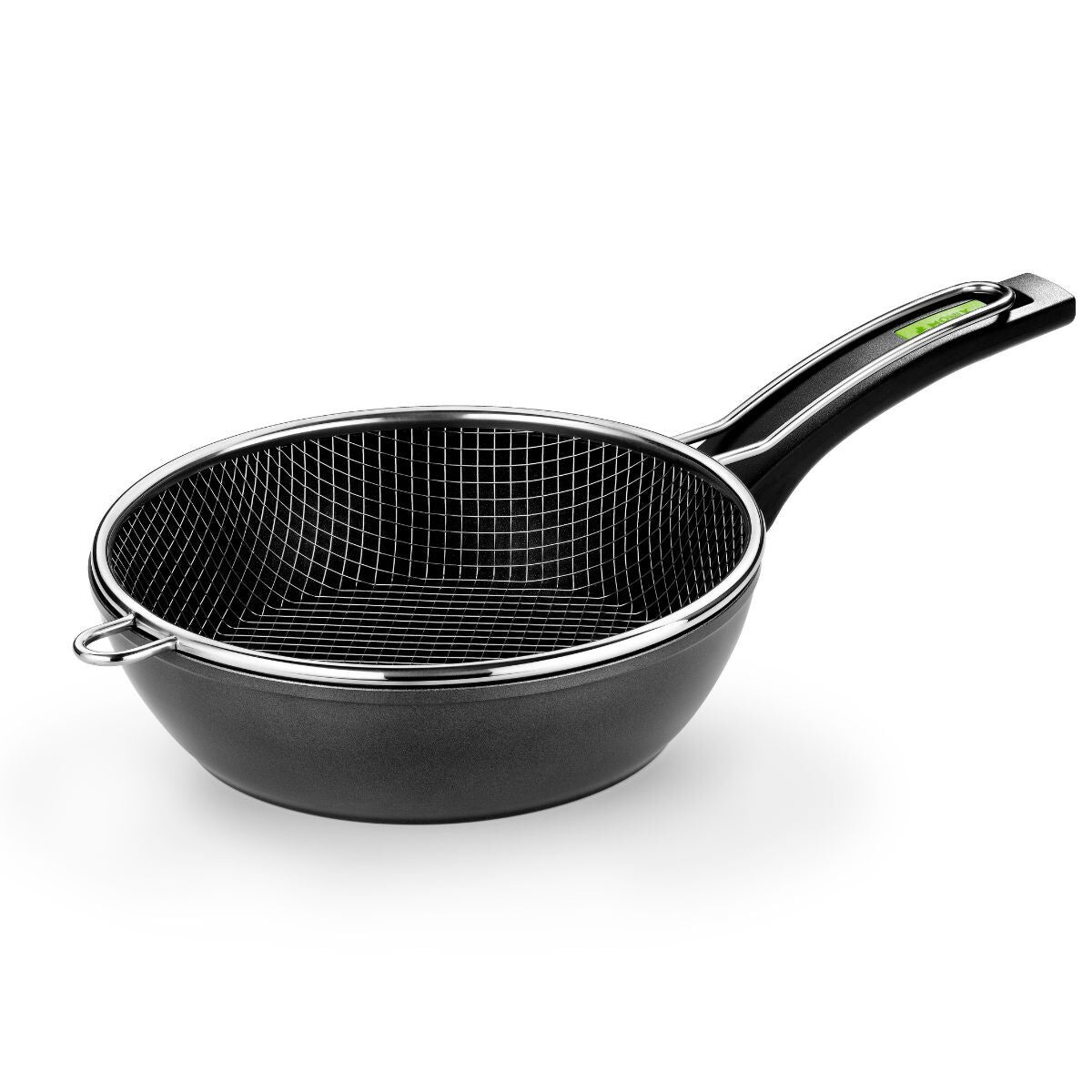 Stekpanna Monix M481324 Grön Aluminium Ø 24 cm 2 Delar