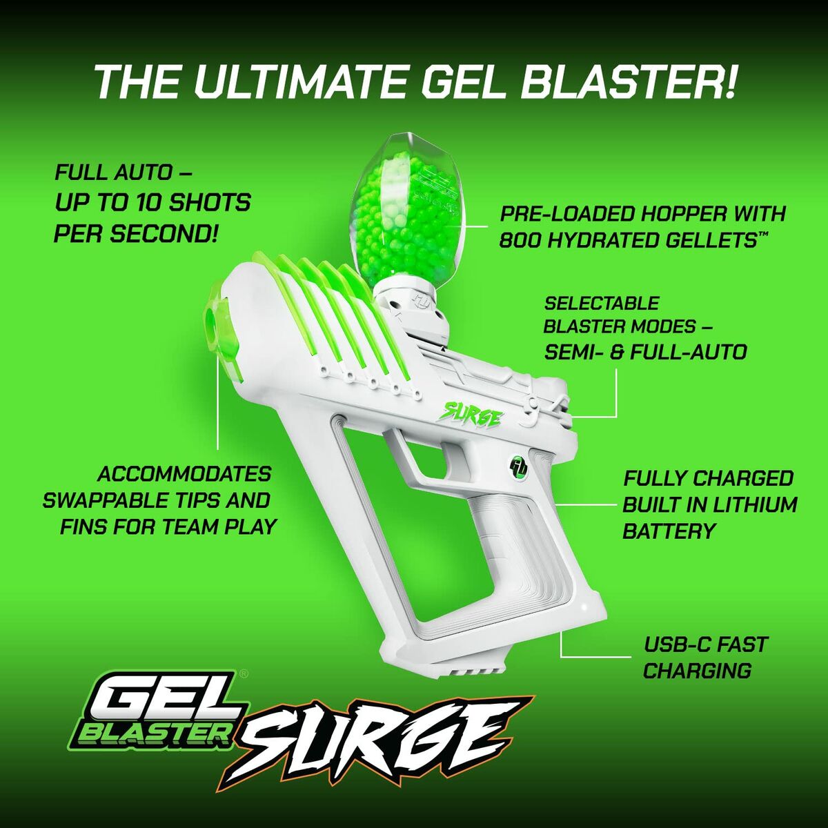 Leksaksvapen Gel Blaster (1 antal) - 4