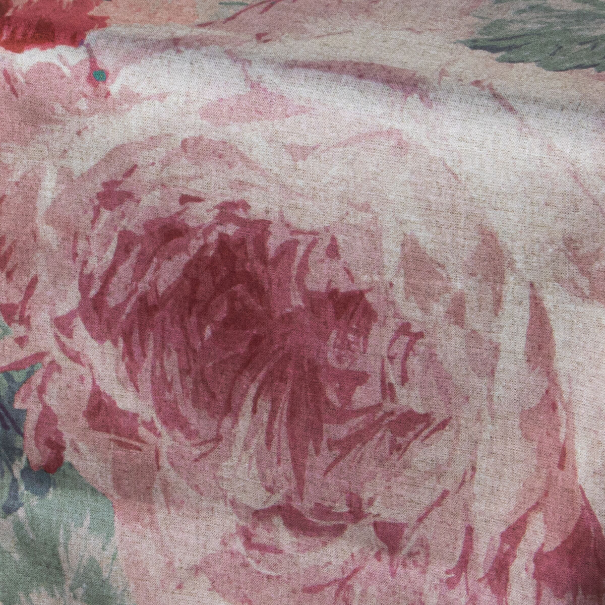 Bordslöpare Alexandra House Living Rosa Textil 180 x 30 cm Sammet Blommig - 4