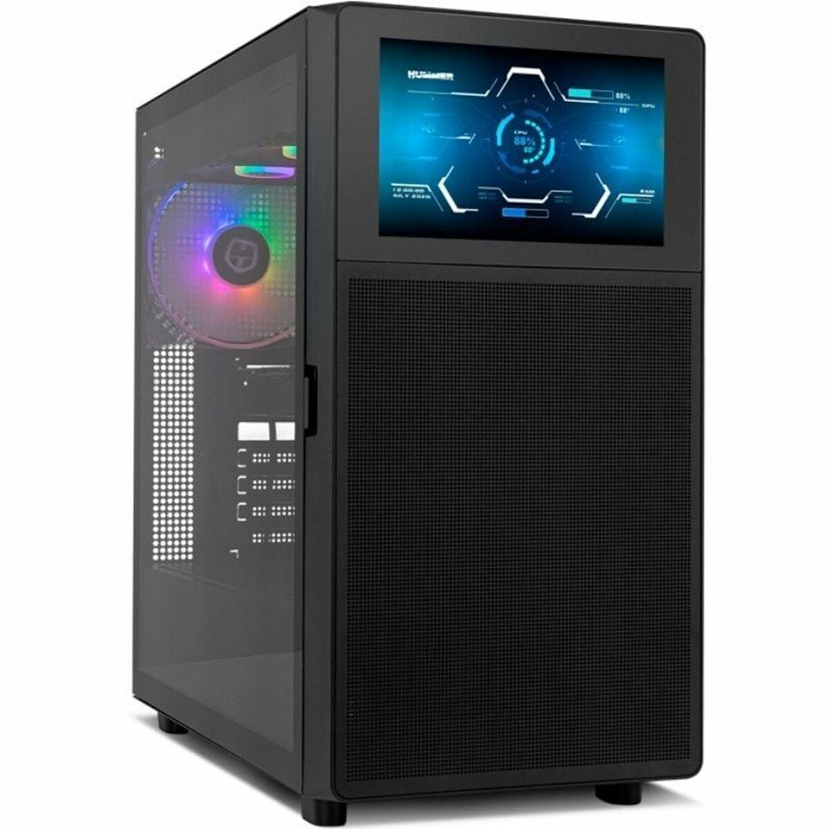ATX Låda Micro Nox-Xtreme NXHUMMERBIOS Svart