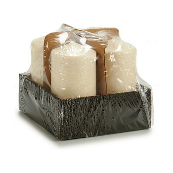 Ljus Acorde Kräm 7 x 13 x 7 cm (4 antal)