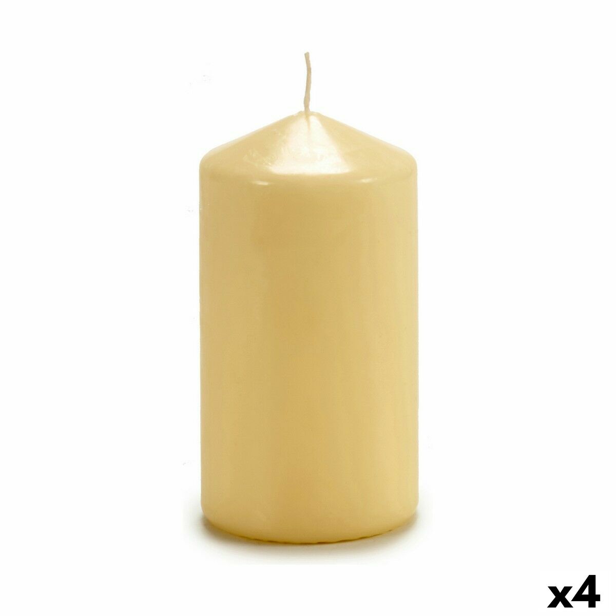 Ljus Acorde Kräm 7 x 13 x 7 cm (4 antal) - 3