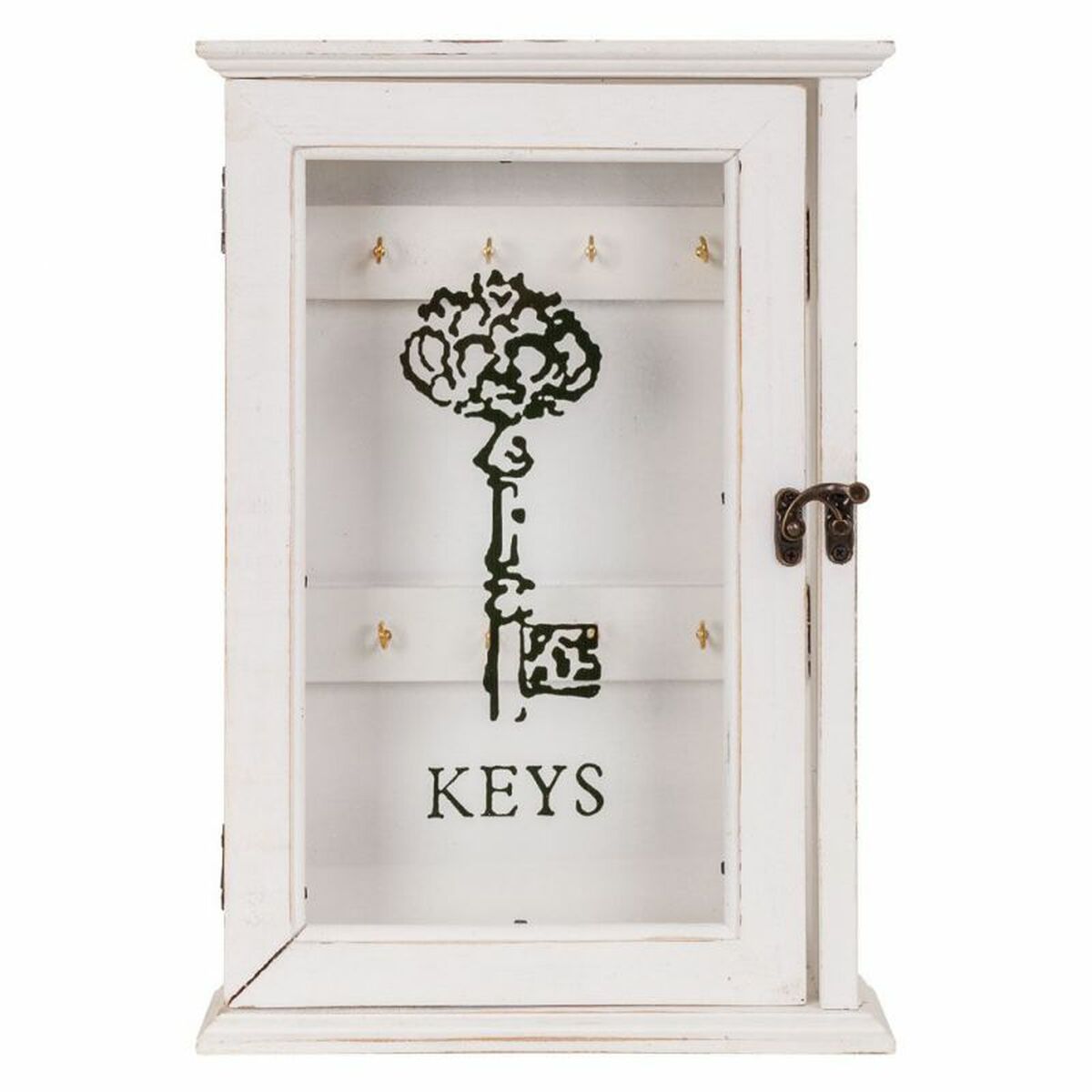 Nyckelskåp Alexandra House Living Vit 7 x 34 x 23 cm - 3