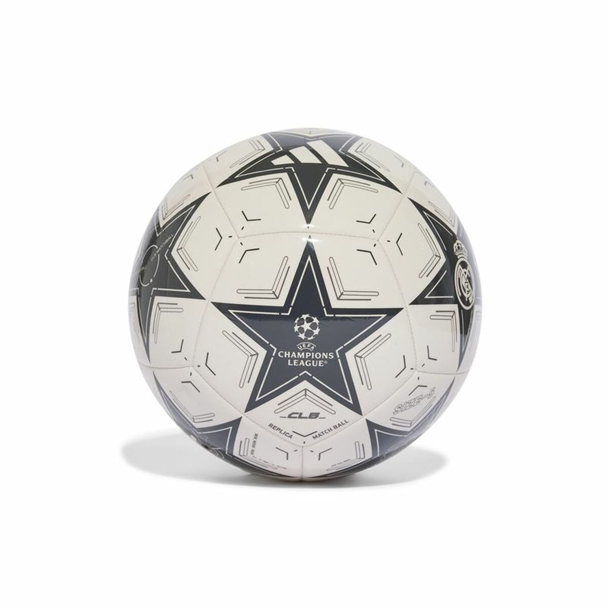 Fotboll Adidas Uefa Champions League Real Vit Storlek 5