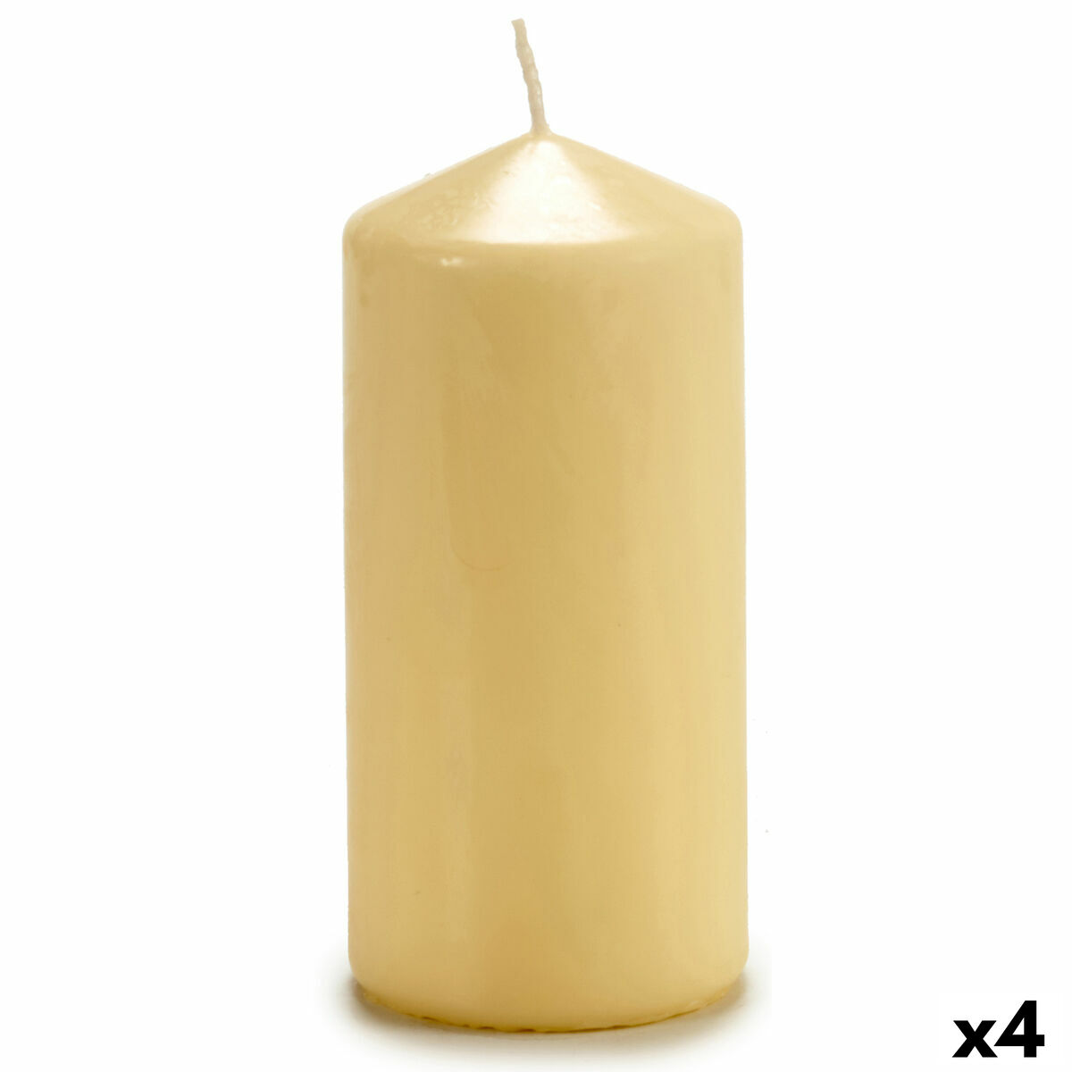 Ljus Acorde Kräm 15,5 cm 7 x 14,7 x 7 cm (4 antal)