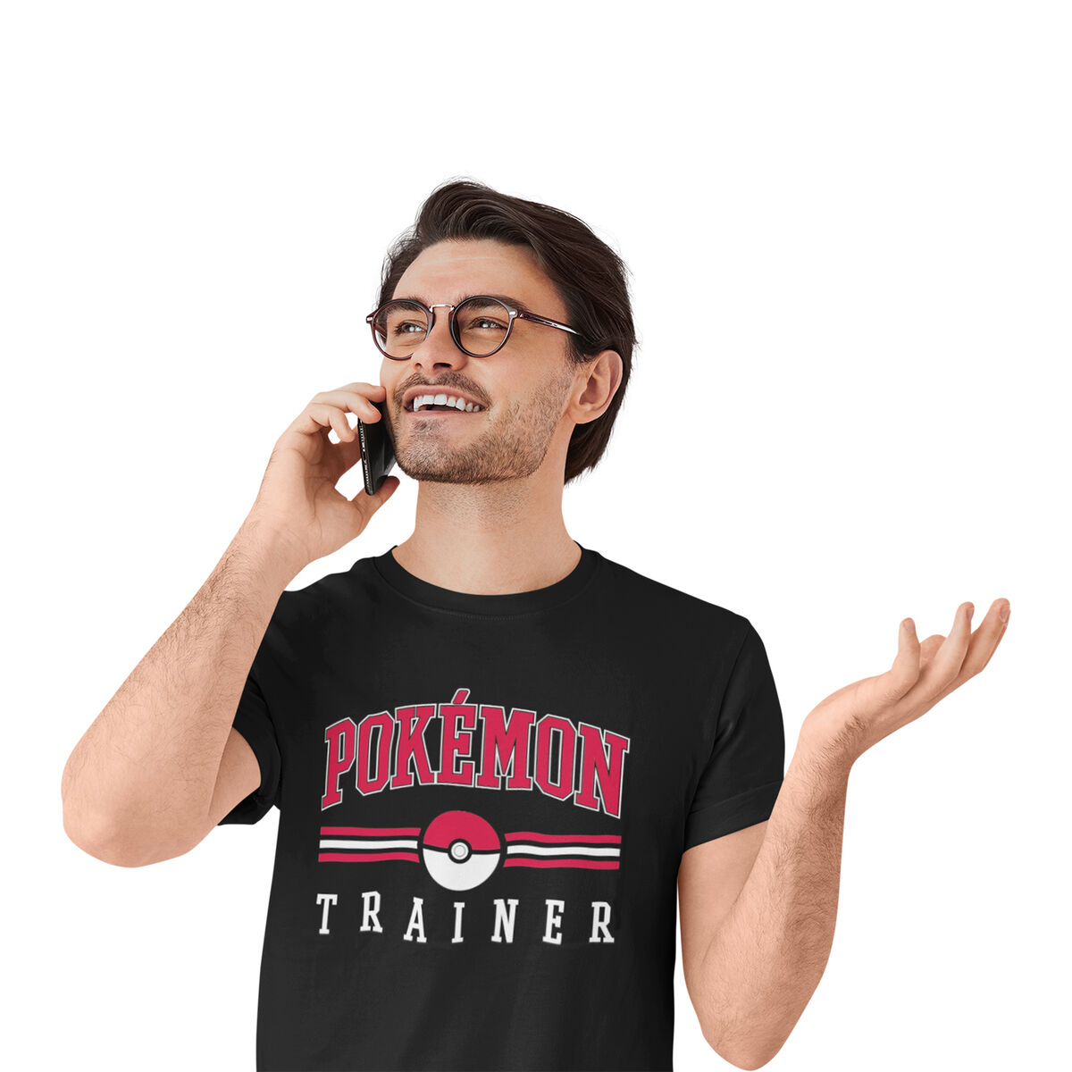 T-shirt med kortärm Pokémon Since 96 Svart Unisex - 2