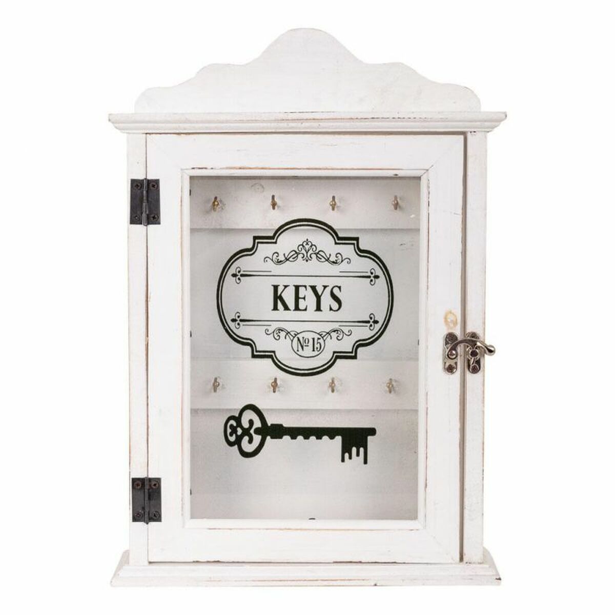 Nyckelskåp Alexandra House Living Vit 7 x 36 x 25 cm - 3