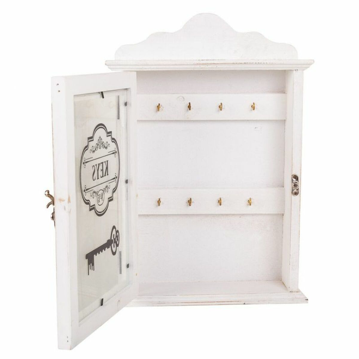 Nyckelskåp Alexandra House Living Vit 7 x 36 x 25 cm - 4