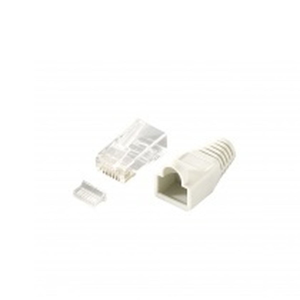 Kontakt RJ45 Kategori 6 UTP Equip 121175 Transparent 100 antal