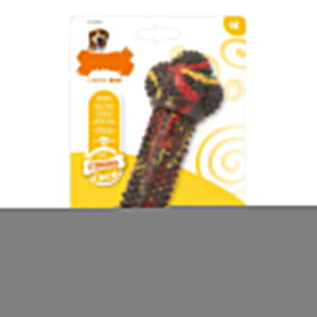 Tuggleksak för hundar Nylabone Strong Chew Bacon Ost Hamburgare Gummi Storlek M