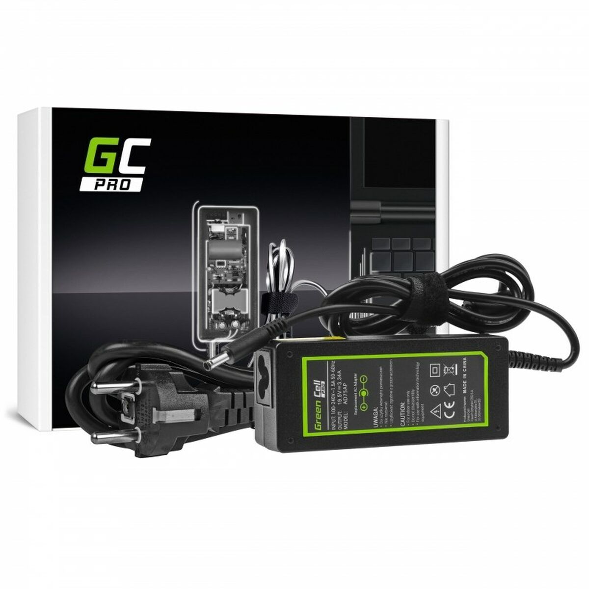 Laptopladdare Green Cell AD75AP 65 W - 3