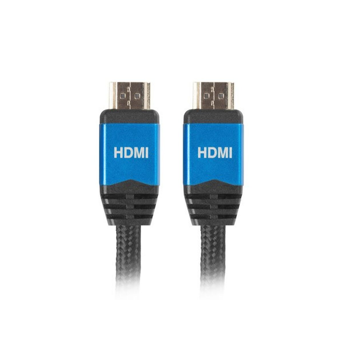 Kabel HDMI Lanberg CA-HDMI-20CU-0030-BL Svart 3 m 4K Ultra HD Hankontakt/Hankontakt - 4